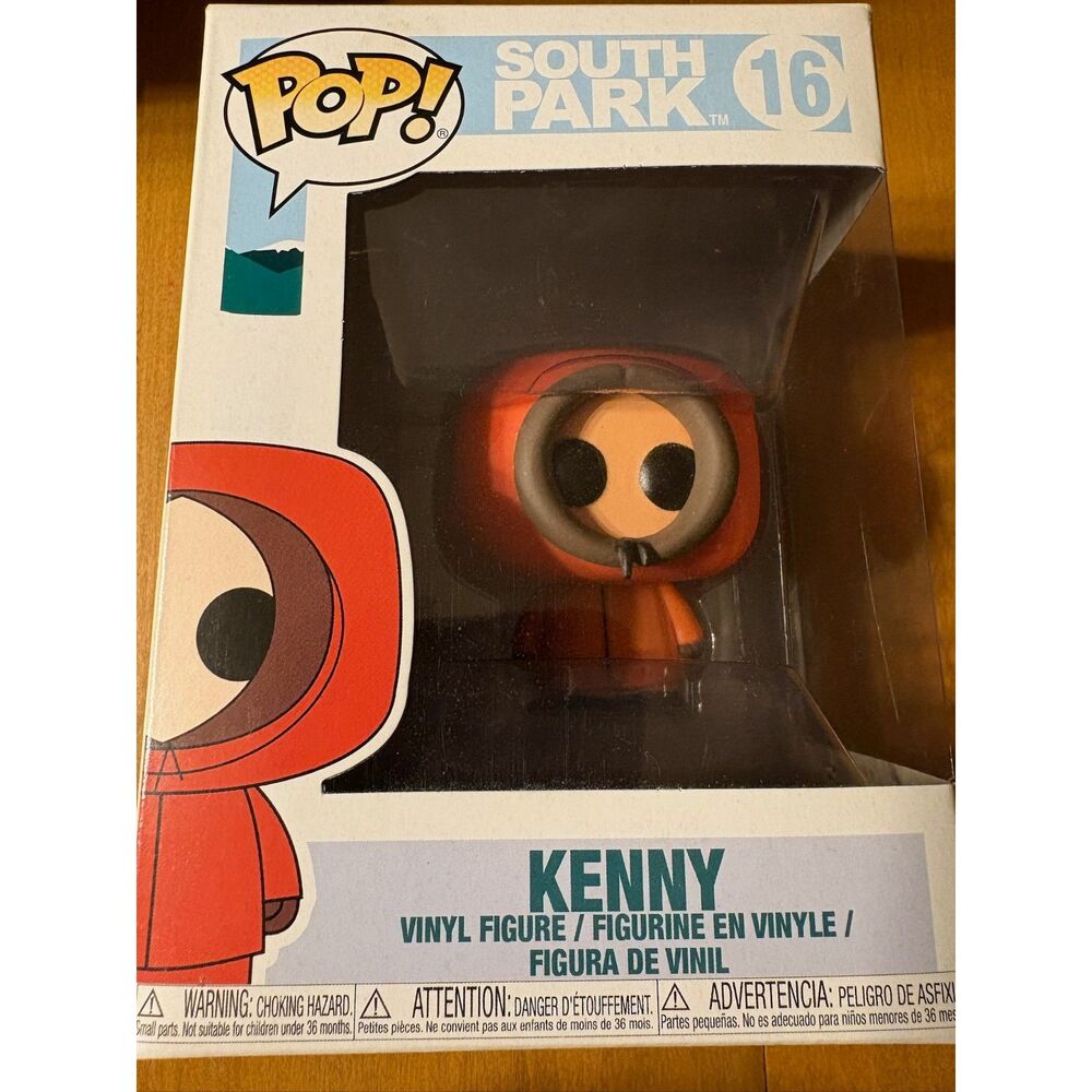 Funko Pop South Park Kenny #16 2018 New In Box Mint Condition